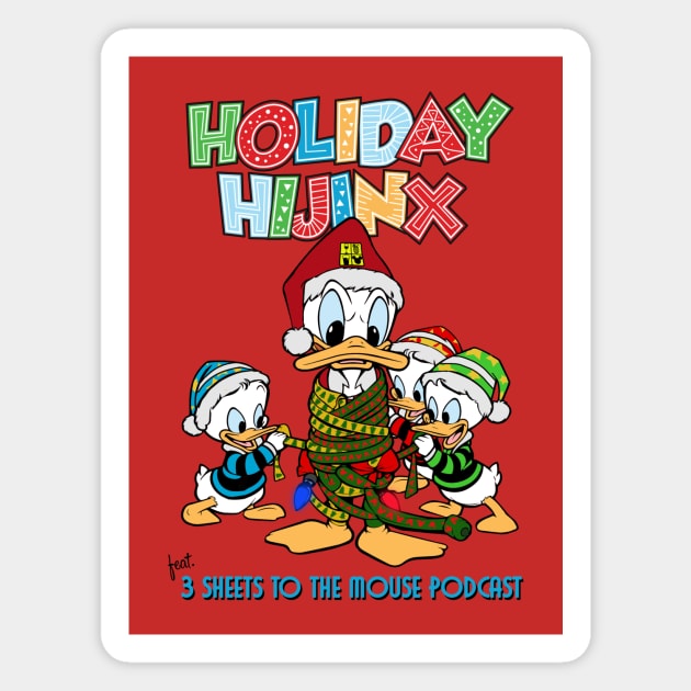 Holiday Hijinx Magnet by MagicalMeltdown